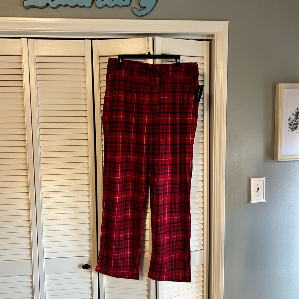 Men's‎ Club Room Fleece Pants SZ XL NWT
